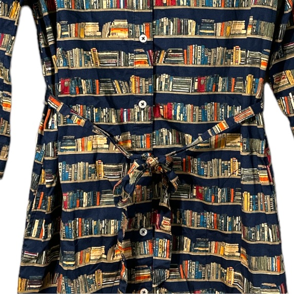 Tommy Hilfiger rare book print dress s - Picture 9 of 12